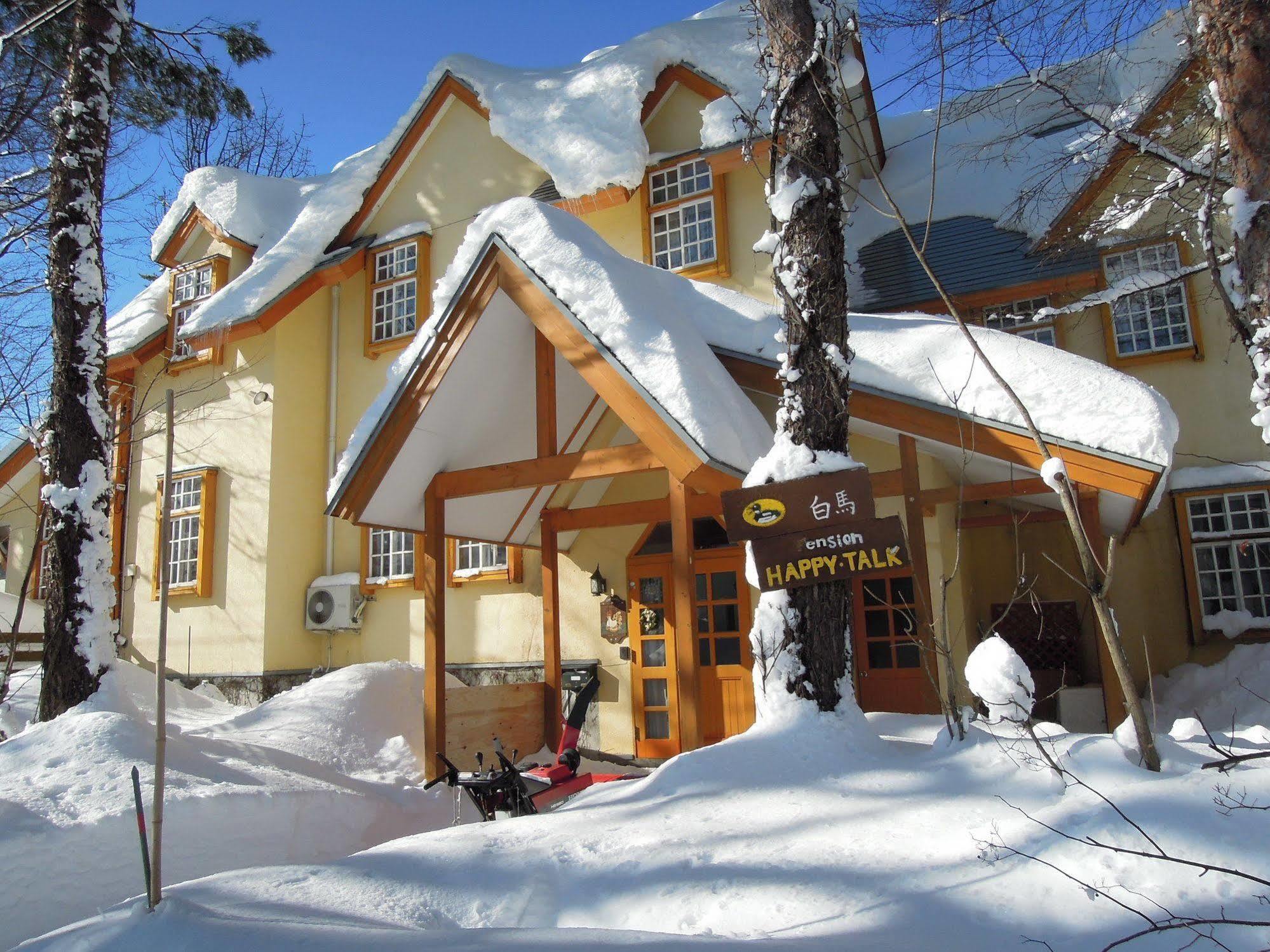 Hotel Happy Talk à Hakuba Extérieur photo